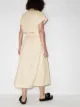 Three Graces Ottilie buttoned midi dress