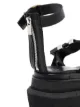 sacai Short Wedge buckled platform sandals