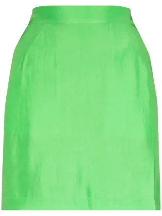 Samuel Gui Yang High Waisted Mini Skirt Farfetch