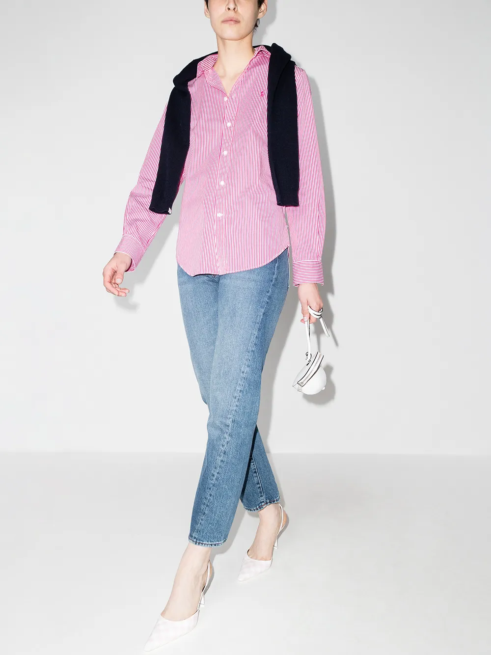 фото Polo ralph lauren рубашка georgia в полоску