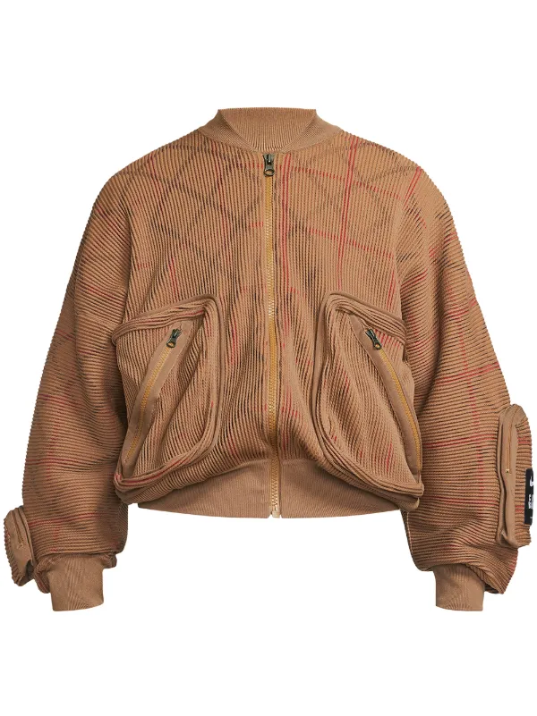 Image 1 of Nike x Undercover knit MA-1 bomber jacket