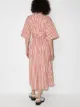 Three Graces Charita gingham wrap midi dress