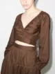 Imagem 2 de Three Graces Blusa Clara com transpasse