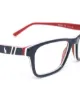 Image 2 of Polo Ralph Lauren colour-block rectangle frame glasses