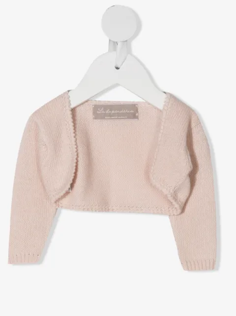 La Stupenderia cropped wool cardigan