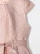 Billieblush metallic belted dress