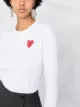 Comme Des Garçons Play Besticktes Oberteil