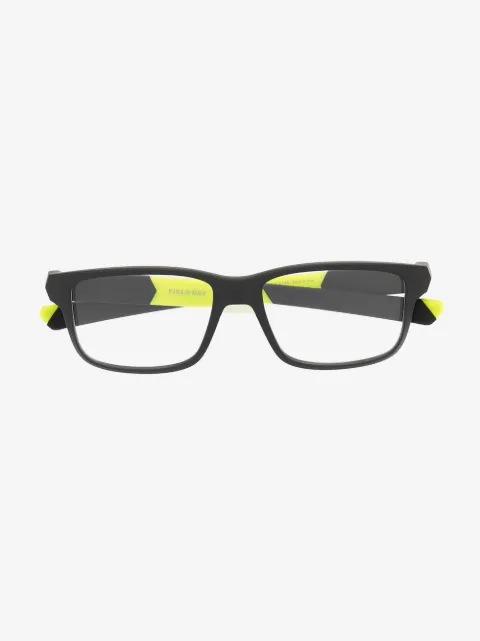 Oakley colour-block rectangular glasses