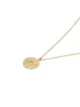Feidt Paris 9kt yellow gold Ibiza pendant necklace