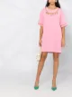 Image 2 of Moschino logo charm T-shirt dress