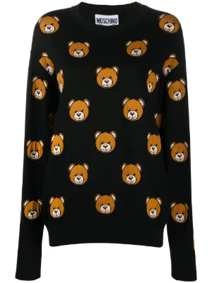 moschino teddy jumper