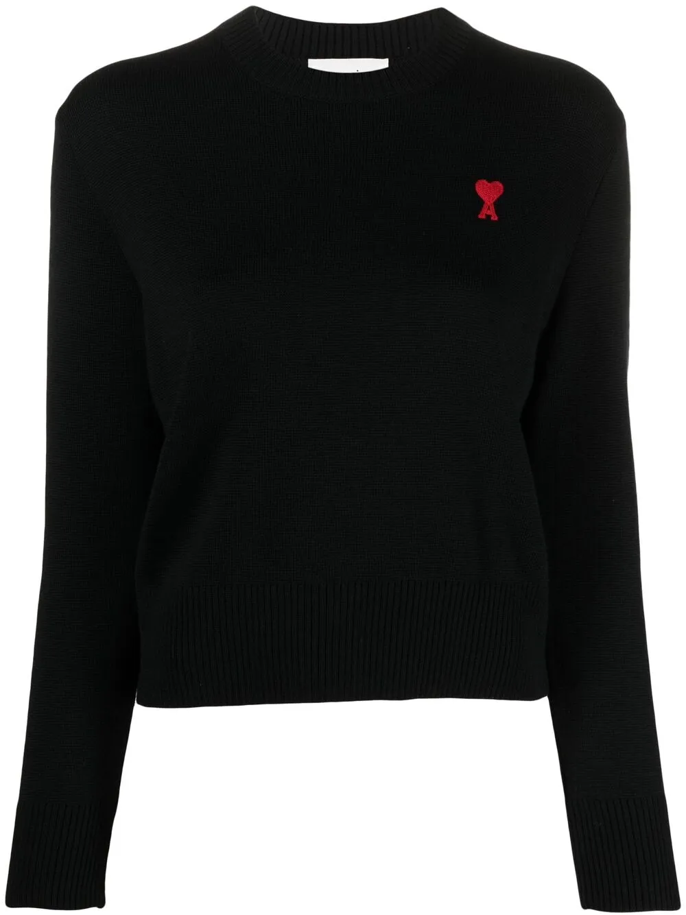 

AMI Paris Ami de Coeur jumper - Black