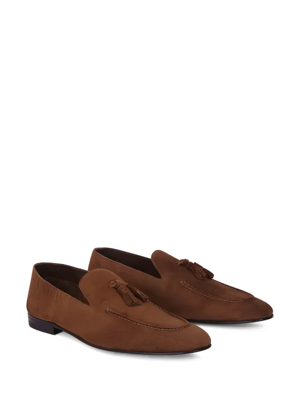 Giuseppe Zanotti Inigo Suede Loafers 