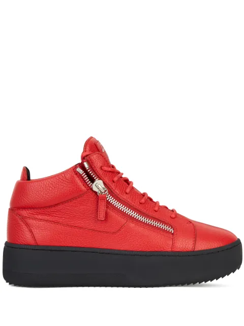 Giuseppe Zanotti Kriss grained leather sneakers