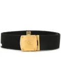 CHANEL Pre-Owned 1994 CC buckle belt - Black