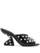 Image 1 of Salvatore Ferragamo F-Heel 85mm mules