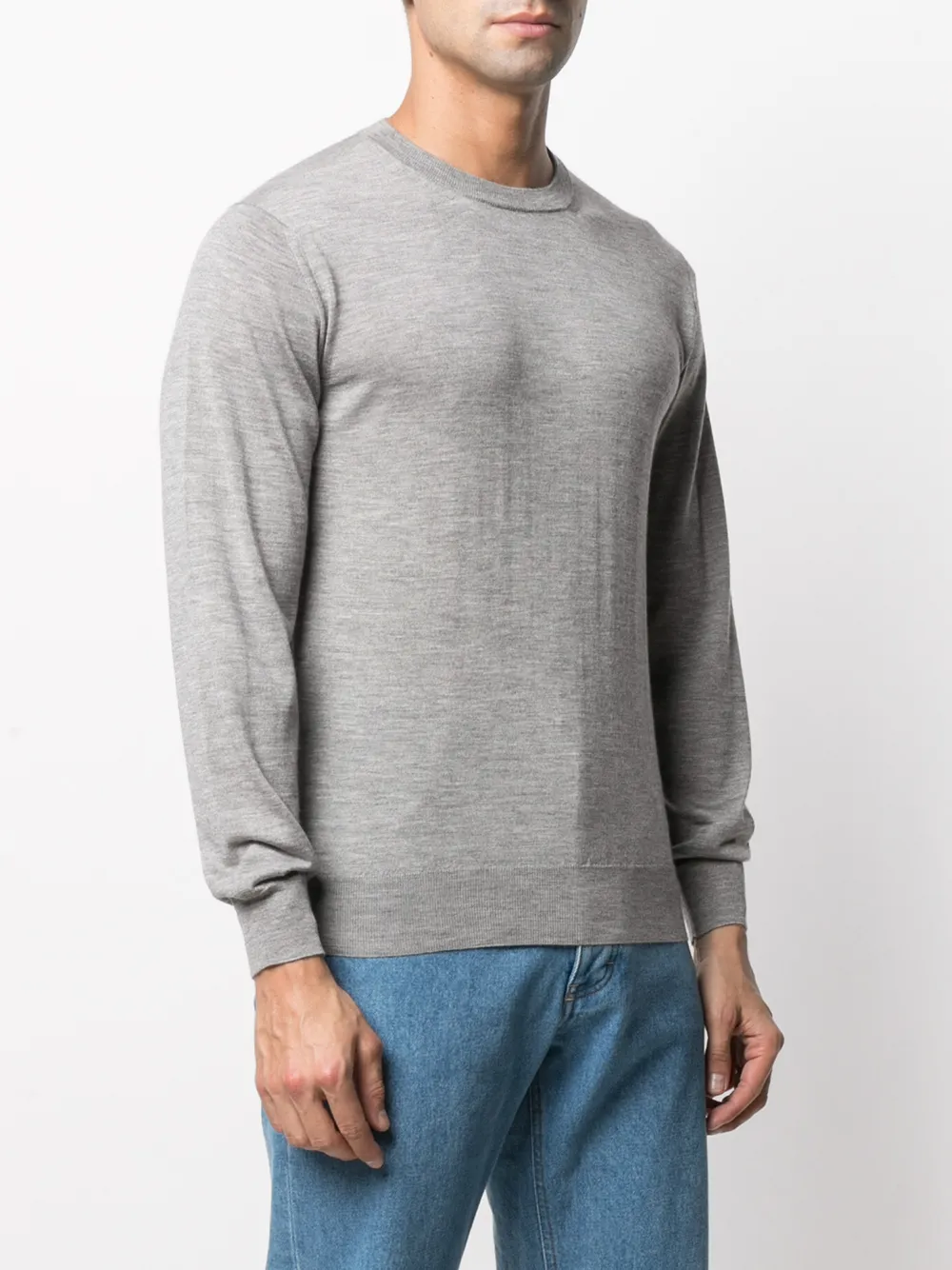 CREW NECK KNIT JUMPER