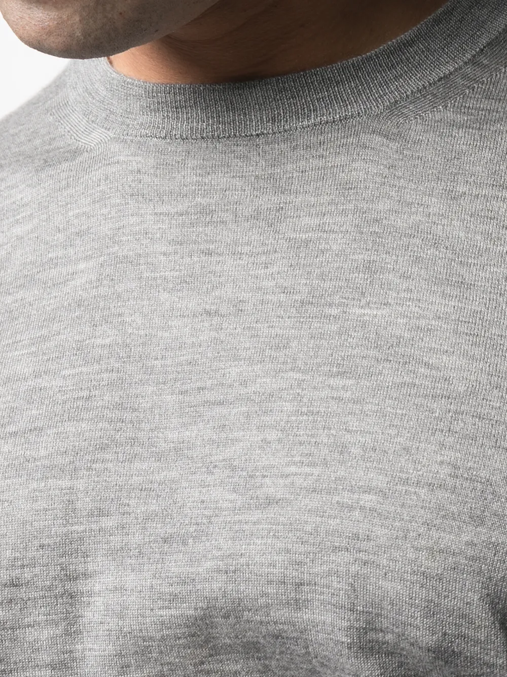 CREW NECK KNIT JUMPER