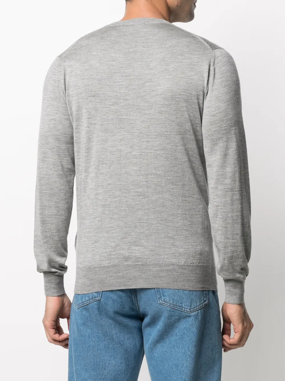 CREW NECK KNIT JUMPER