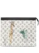 Image 1 of Louis Vuitton x Chapman Brothers pre-owned monogram Savane Voyage GM clutch