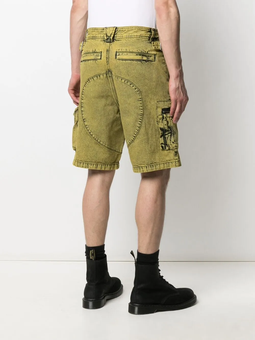 Diesel Cargo shorts Geel
