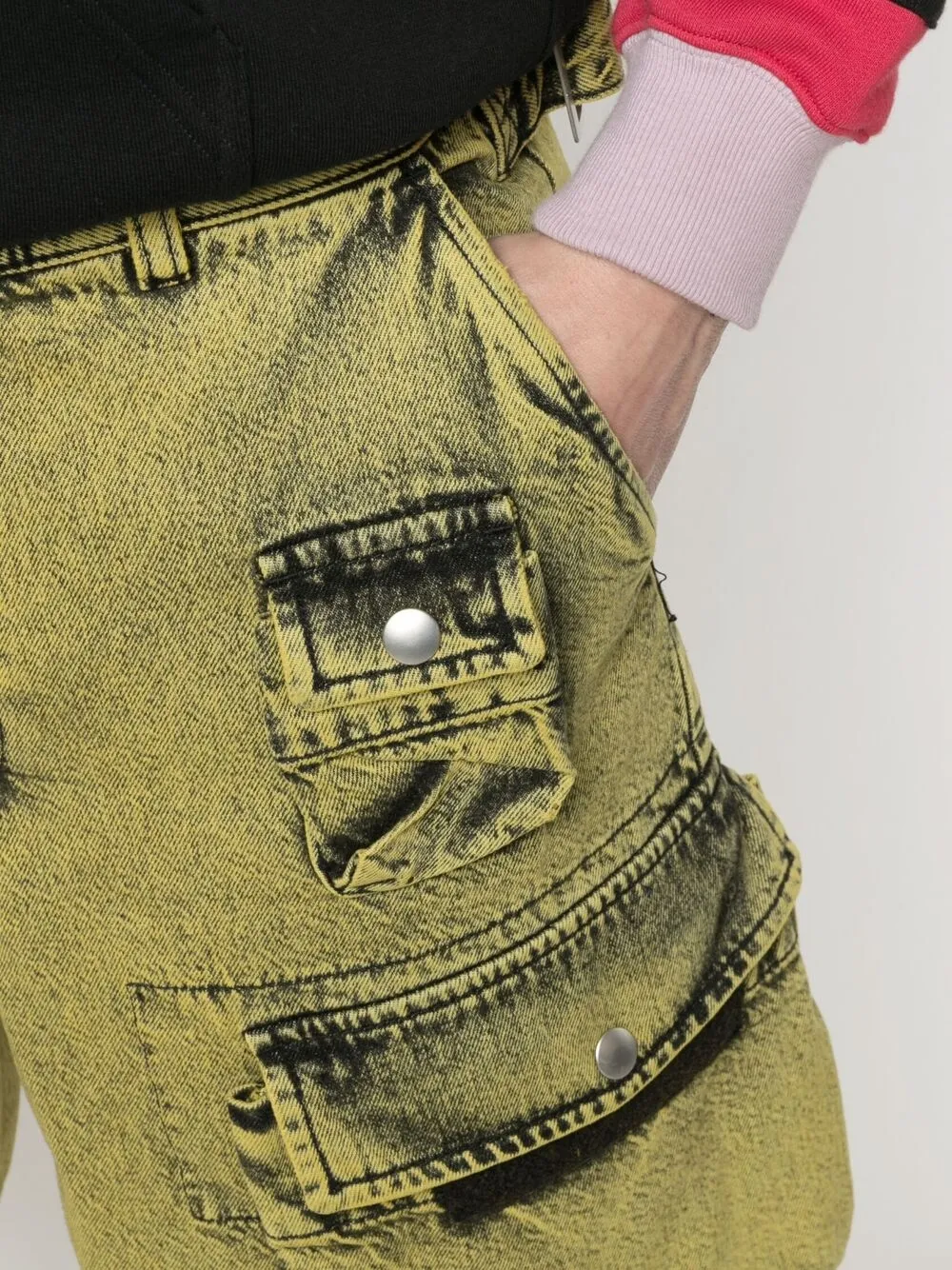 Diesel Cargo shorts Geel