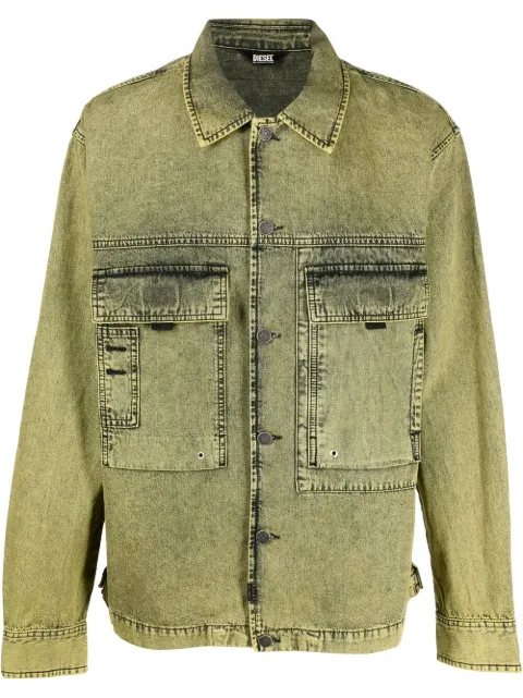 Diesel overdyed denim jacket