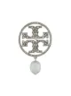 Image 1 of Tory Burch crystal-embellished brooch