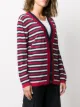 Prada Pre-Owned striped buttoned cardigan
