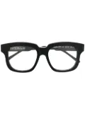 Kuboraum Mask K25 square-frame glasses - Black