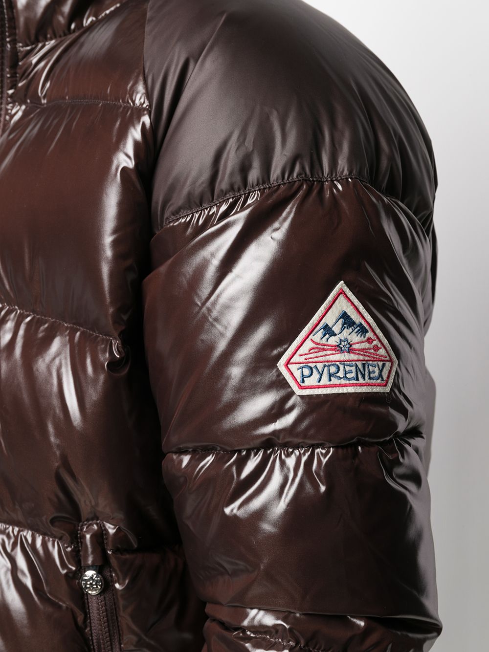 фото Pyrenex пуховик с нашивкой-логотипом