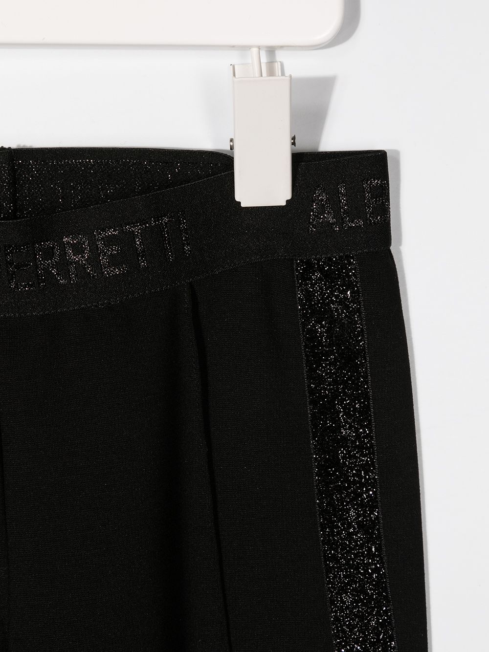 фото Alberta ferretti kids side sequin stripe leggings