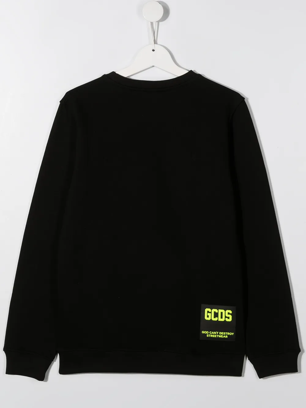 фото Gcds kids teen logo print sweatshirt