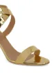 Giuseppe Zanotti metallic cross-strap high-heel sandals