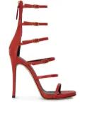 Giuseppe Zanotti buckle-strap high-heel sandals - Red