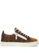 Image 1 of Giuseppe Zanotti Nicki lizard-print leather sneakers