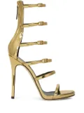 Giuseppe Zanotti Margaret 120mm strappy sandals - Gold