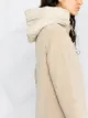 Fay manteau à effet superposé