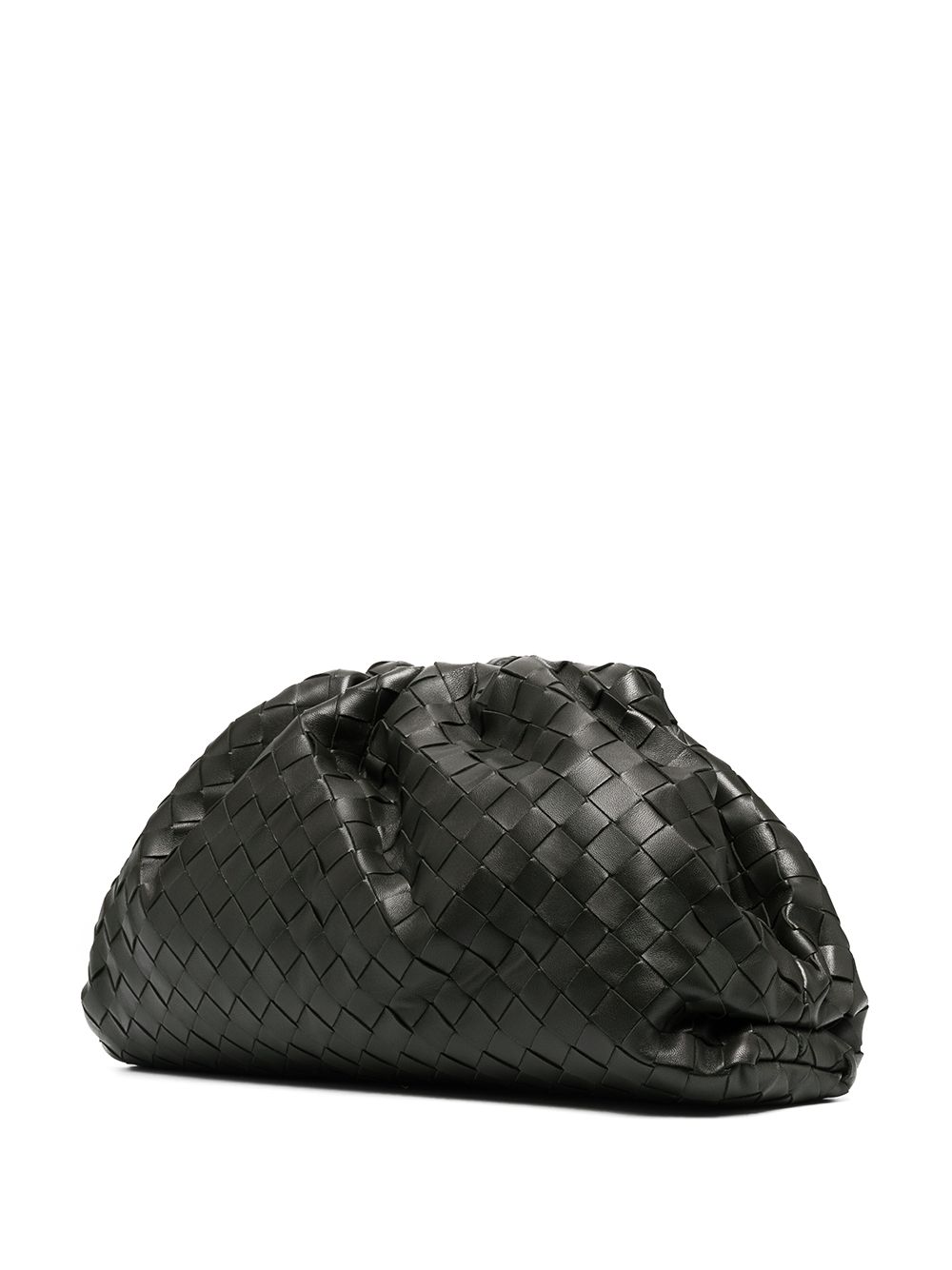 фото Bottega veneta сумка the pouch с плетением intrecciato