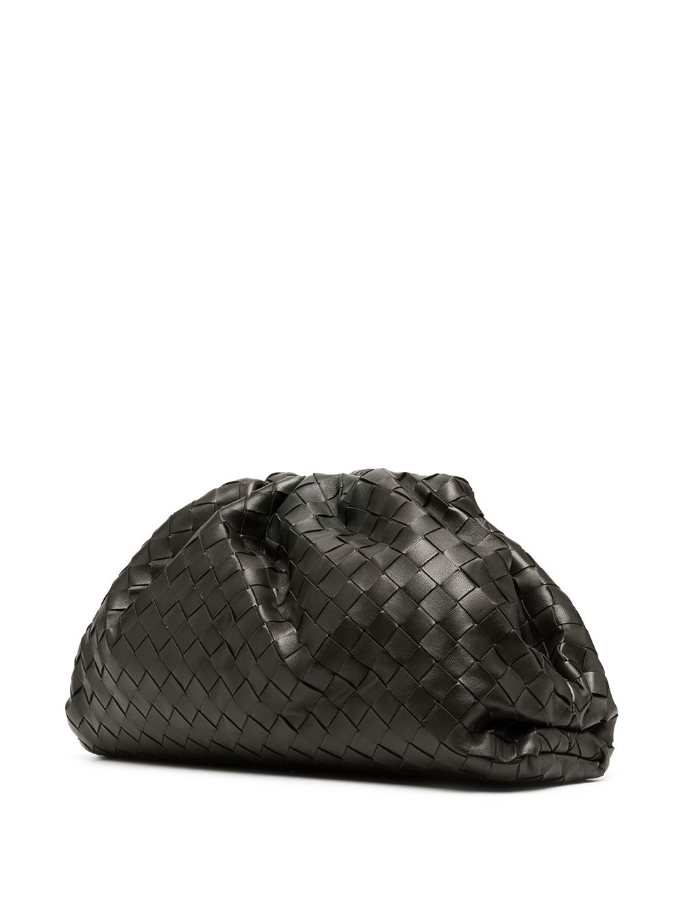 фото Bottega veneta сумка the pouch с плетением intrecciato