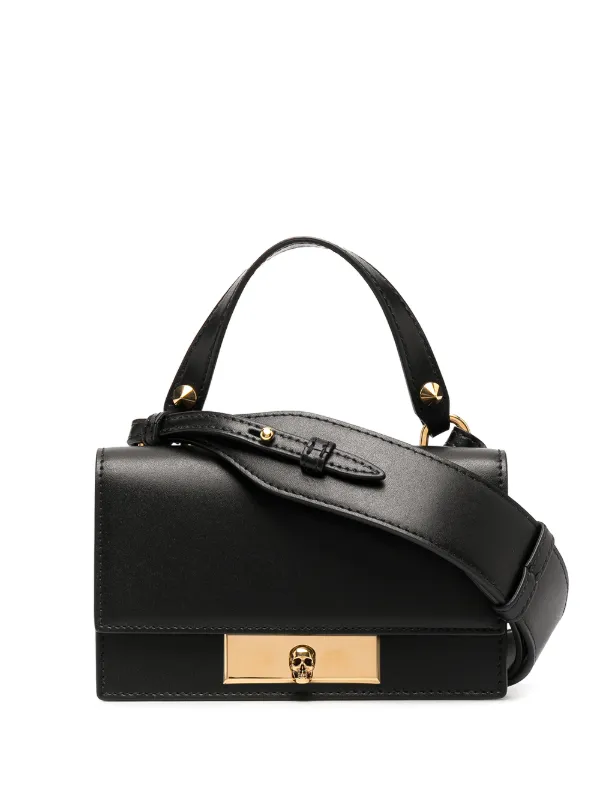 alexander mcqueen skull tote