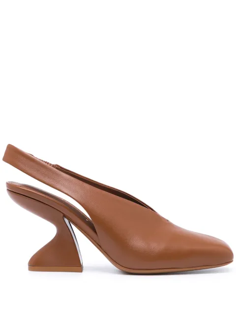 Ferragamo Sloane chunky-heel 85mm pumps