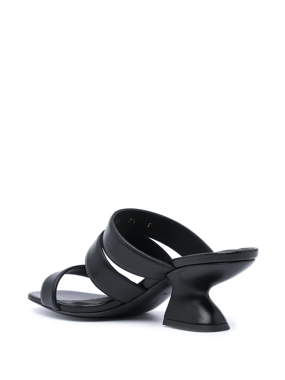Ferragamo Steffie 60mm Chunky-heel Mules In Black