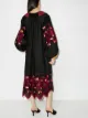 Vita Kin Kasia embroidered midi dress