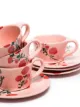 Bernadette Berna cup and saucer (set of 4)