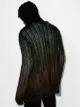 Saint Laurent gradient-effect hooded cardigan