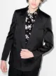 Image 2 of Saint Laurent scratch-detail blazer