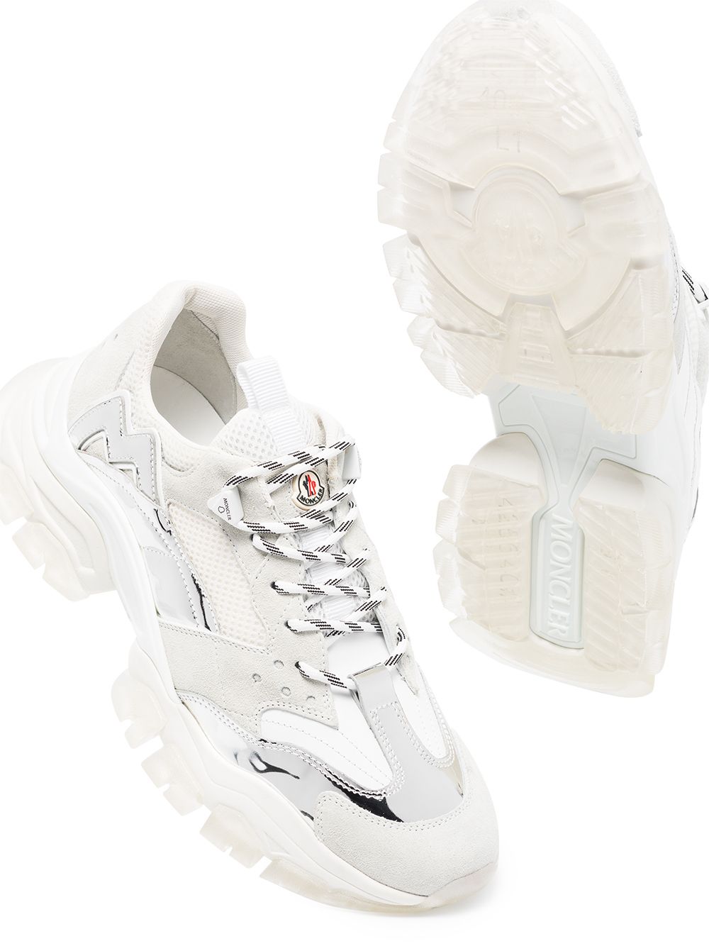 Moncler Leave No Trace low-top sneakers - Wit