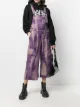 Image 2 of Diesel tie dye print denim dungarees