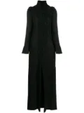 Gianfranco Ferré Pre-Owned 1990s detachable sleeves long coat - Black
